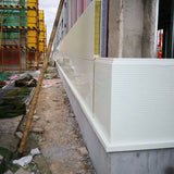 Polyurethane edge sealing rock wool soundproof exterior wall panel