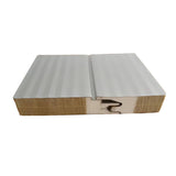 Polyurethane edge sealing rock wool soundproof exterior wall panel