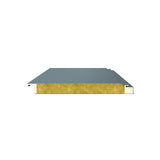 Polyurethane edge sealing rock wool soundproof exterior wall panel